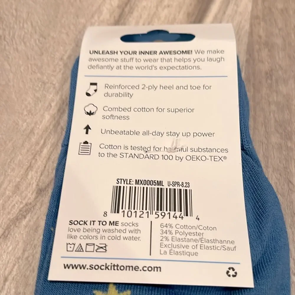 NWT Sock It To Me Queer Joy crew socks - Picture 7 of 7